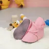Ella Bonna Ev Botu Organik Pamuk Kaydırmaz Taban Pembe