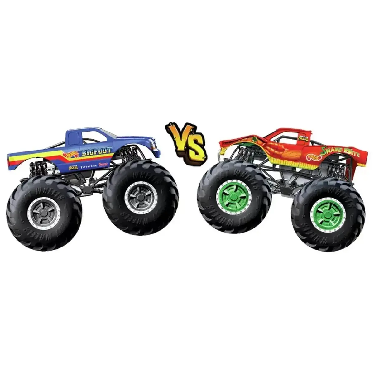 Hot Wheels Monster Trucks Güçlü İkili 1:64 Arabalar