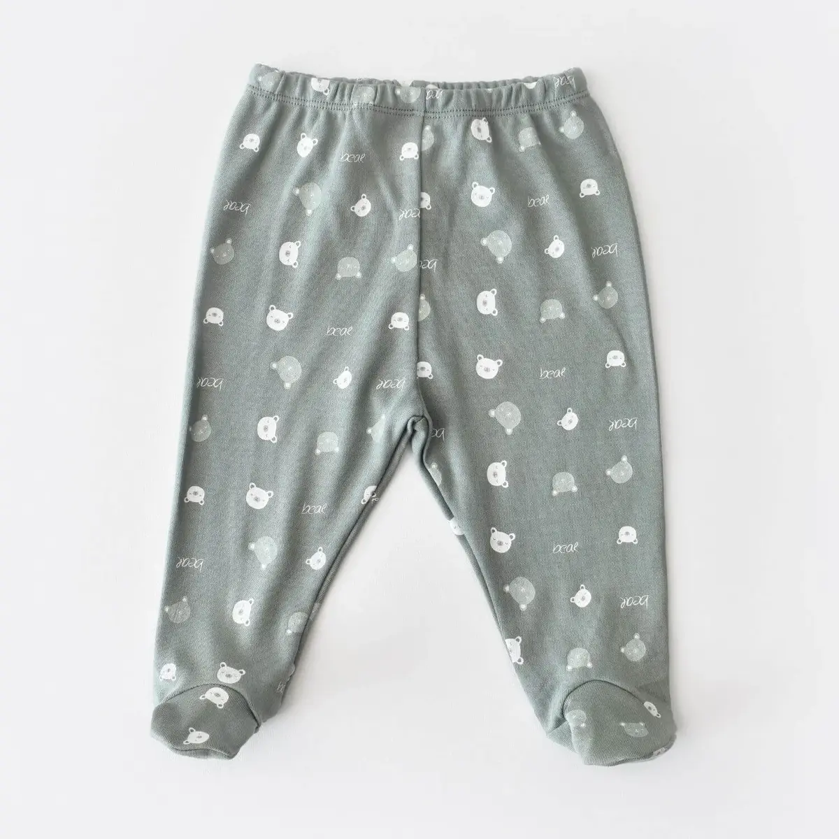 Bibaby Organik Tulum Takımı Tüllü Hug Me Bear Yeşil