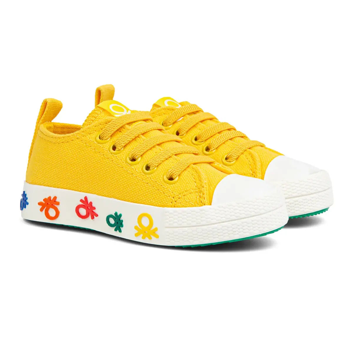 Benetton Ayakkabı Spor Patik Sarı