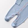 Bibaby Organik Tulum Takımı Tüllü Wild Flowers Spring Blue
