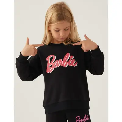 Barbie Sweatshirt Siyah