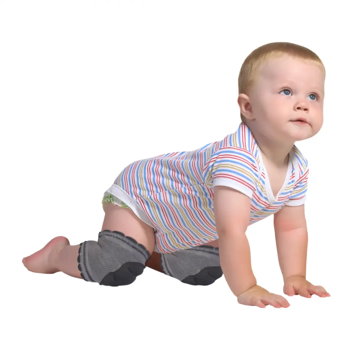 Sevi Bebe Emekleme Dizliği Gri