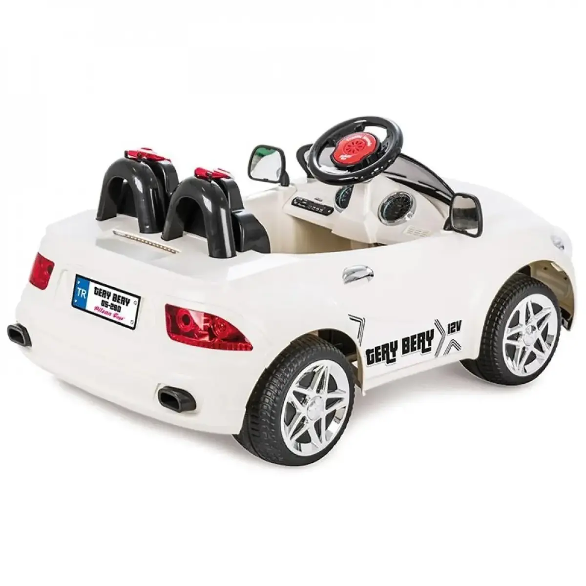 Pilsan Tery Bery 12V Akülü Araba Beyaz