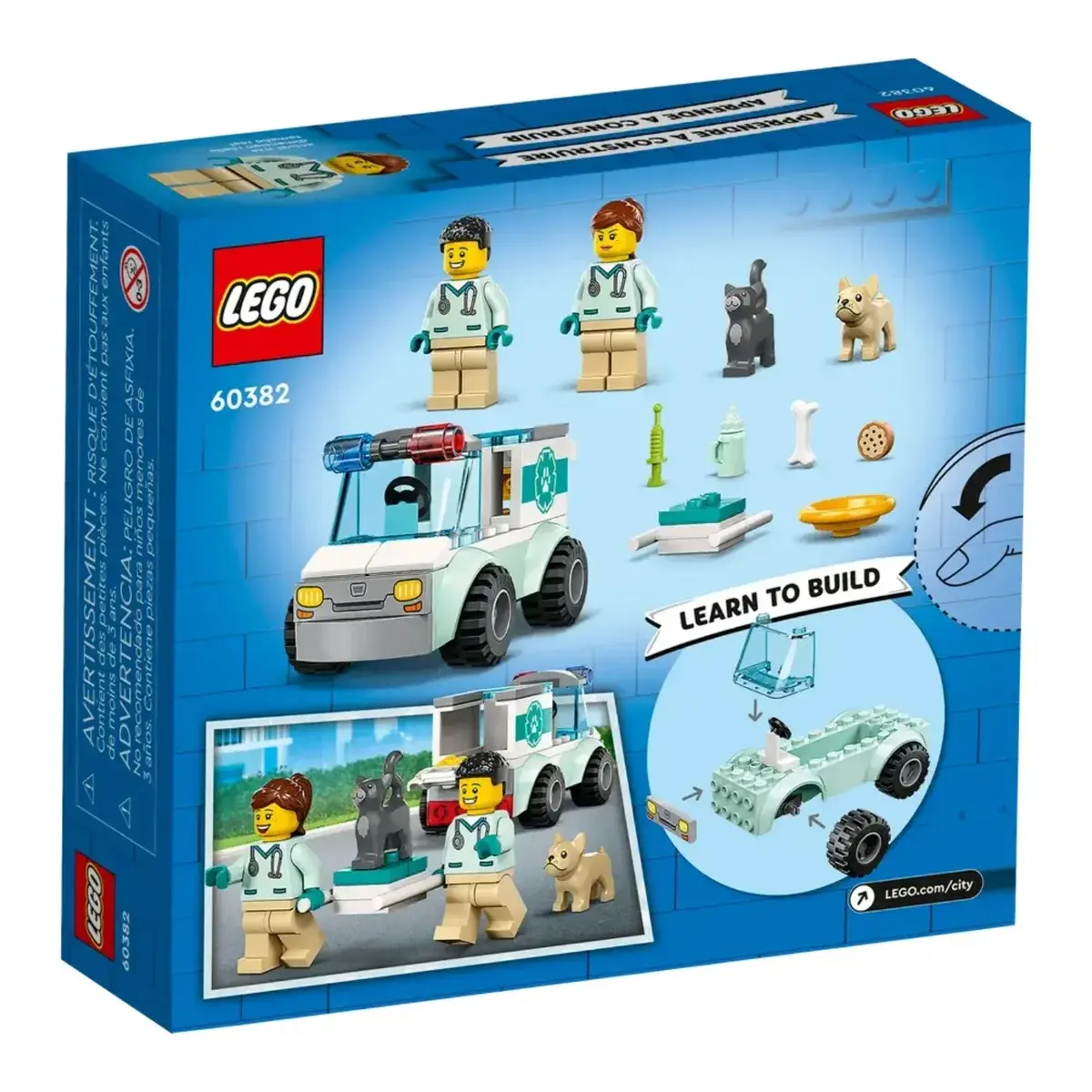LEGO City Veteriner Kurtarma Aracı 60382