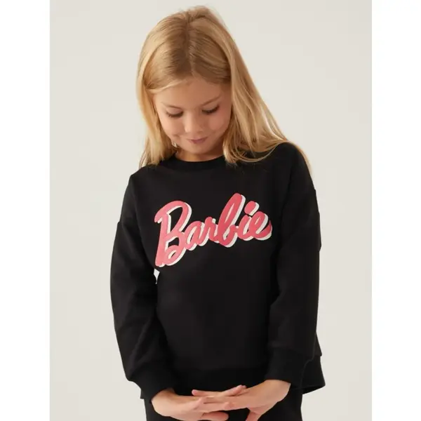 Barbie Sweatshirt Siyah