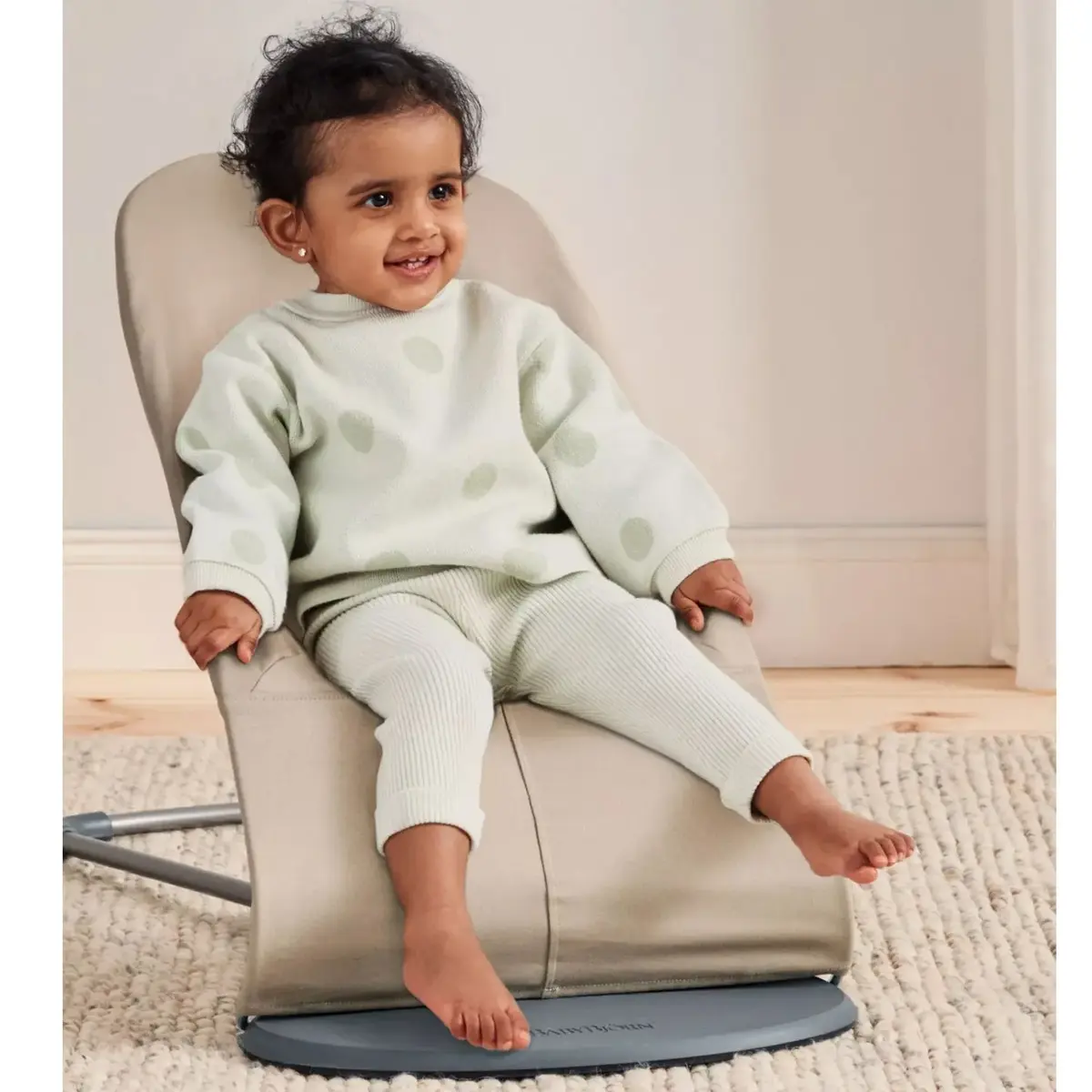 Babybjörn Balance Soft Ana Kucağı Cotton Jersey Khaki Beige