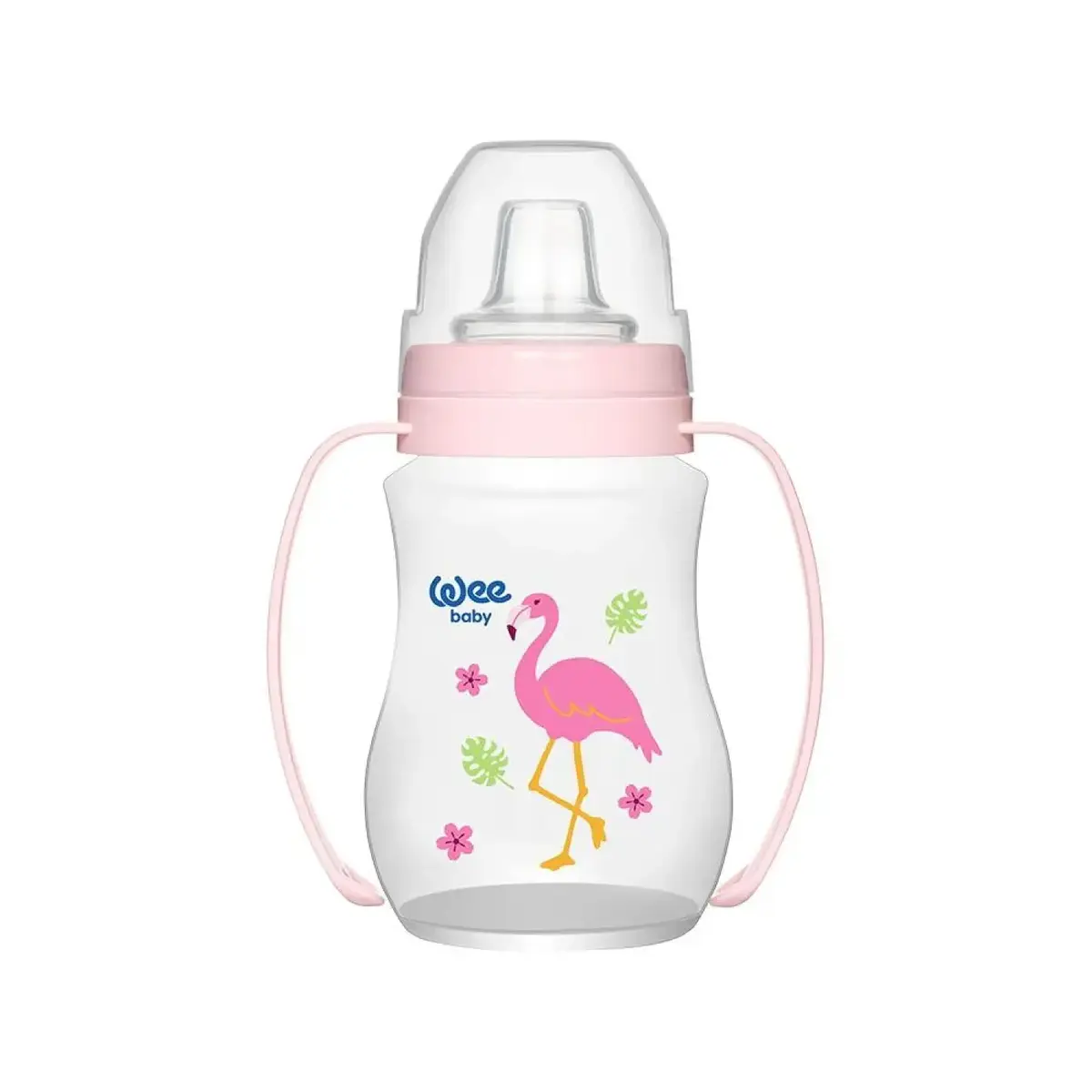 Wee Baby Antikolik Akıtmaz Kulplu PP Bardak 250 ml
