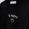 Bebolly 2li Takım Be Happy Baskılı Siyah