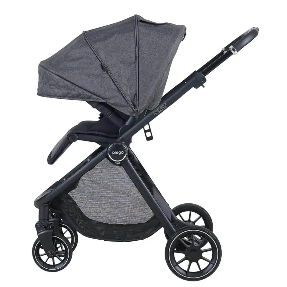 Prego 2028 Venüs Travel Sistem Bebek Arabası Gri