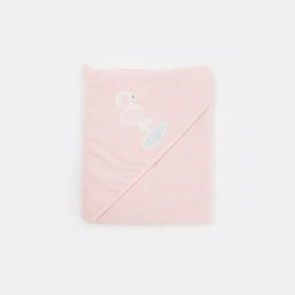 Bibaby Havlu Flamingo Pembe