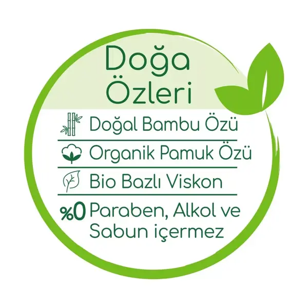 Bebem Natural Islak Mendil Pafümsüz 90lı