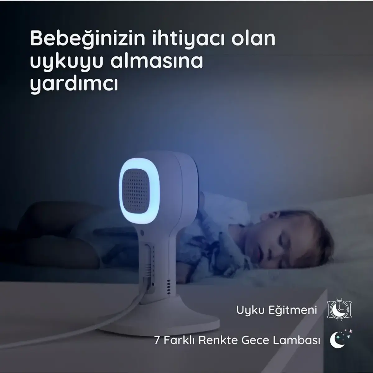 Hubble Nursery Pal Cloud  Wifi-Connect 5 inç Dijital Bebek Kamerası