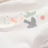 Bibaby Organik Tulum Takımı 3lü Tüllü Tiny Birds Ekru - Yeşil