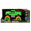Uzaktan Kumandalı Neon Jumbo Wheels USB Şarjlı Araba 26 cm 1:18 
