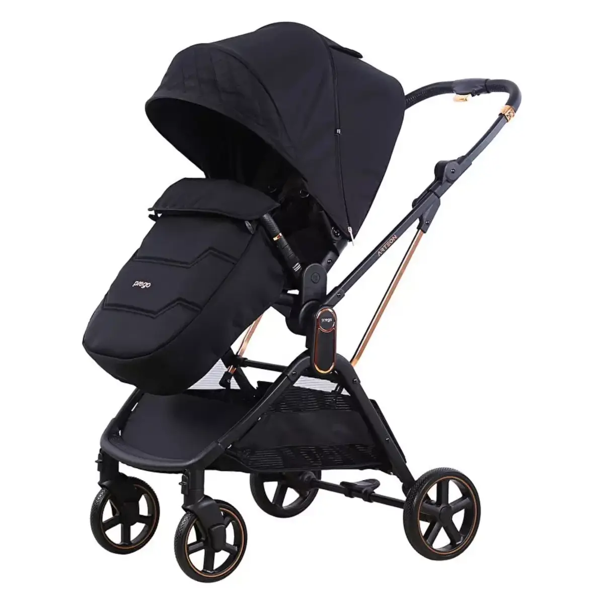 Prego 2415 Mios Premium I-Size Travel Sistem Bebek Arabası Siyah