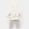 Bibaby Zıbın Takımı 3lü Lamb Friends Gri