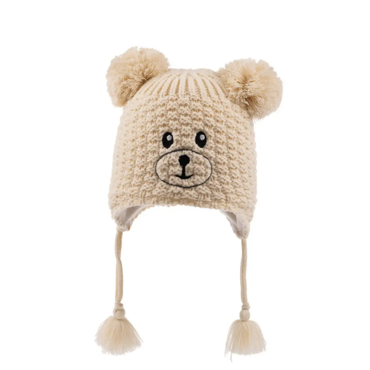 Kitti Atkı Bere Eldiven Takım Krem