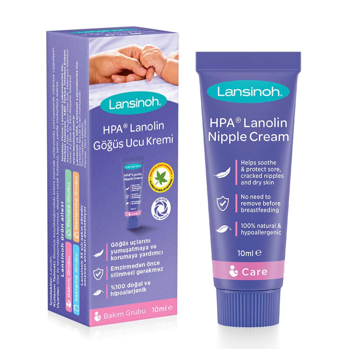 Lansinoh Lanolin Göğüs Ucu Kremi 10 ml