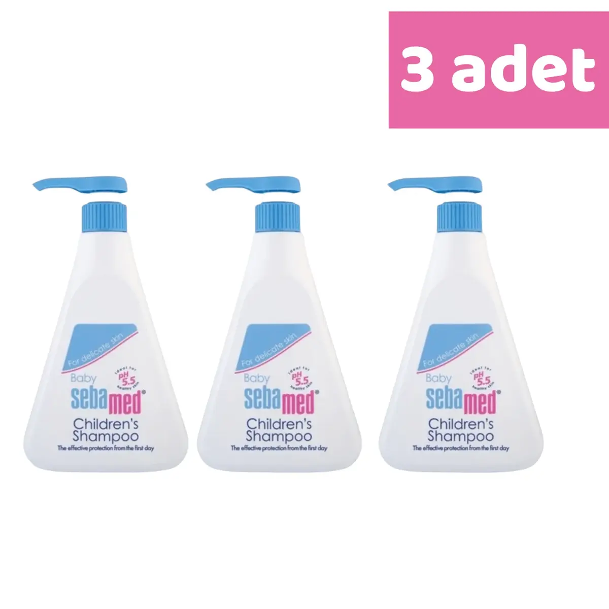 Sebamed Bebek Şampuanı 500 ml x 3 Adet Sebamed Bebek Şampuanı 500 ml x 3 Adet