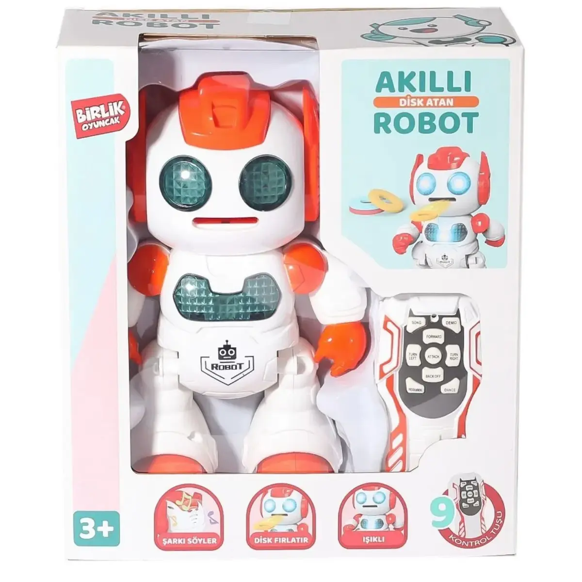 Disk Atan Akıllı Robot