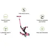 Globber Go Up Deluxe Işıklı Scooter Yeşil