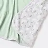 Bibaby Battaniye Baby Flamingo Yeşil