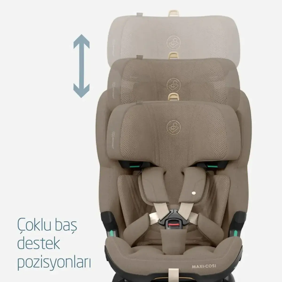 Maxi-Cosi Emerald 360 Pro Slidetech Oto Koltuğu 0-36 Kg Authentic Truffle