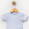 Angeltouch Body Kısa Kol Raporlu Mavi