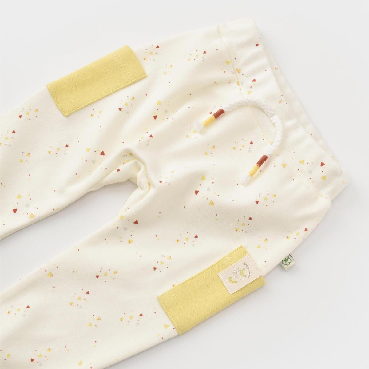 Bibaby Organik Pantolon Patiksiz Baby Racoon Vanilla Ice