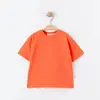 Tiffany T-Shirt Basic Süprem Mercan