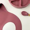 OiOi Blw Beslenme Seti Tabaklı 6+ Ay Velvet Rose