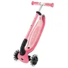 Globber Go Up Baby 360 Işıklı Scooter - Koyu Pastel Pembe