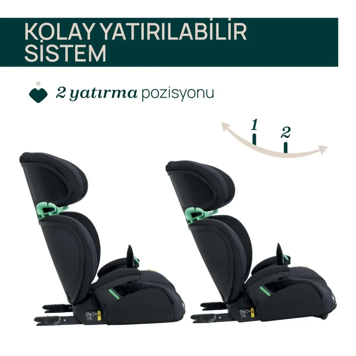 Chicco Quizy I-Size Oto Koltuğu 15-36 Kg Black