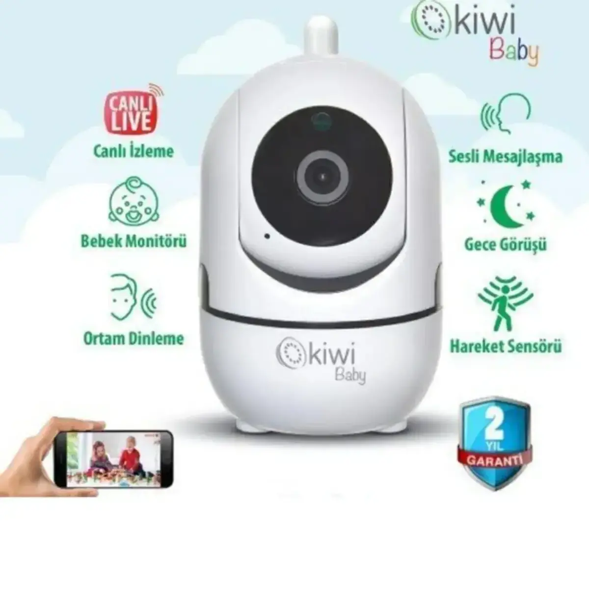 Kiwi IP KBABY 99 Bebek Kamerası