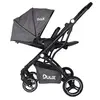 Duux One Travel Sistem Bebek Arabası Siyah Antrasit