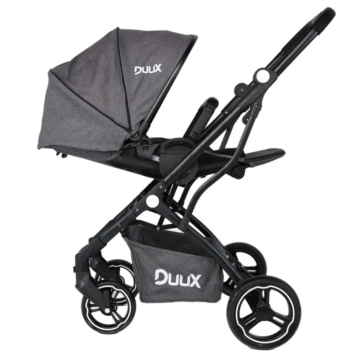 Duux One Travel Sistem Bebek Arabası Siyah Antrasit