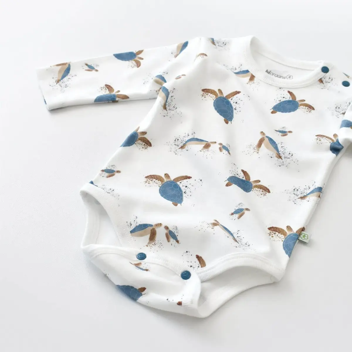 Bibaby Organik Body Caretta In Live İndigo