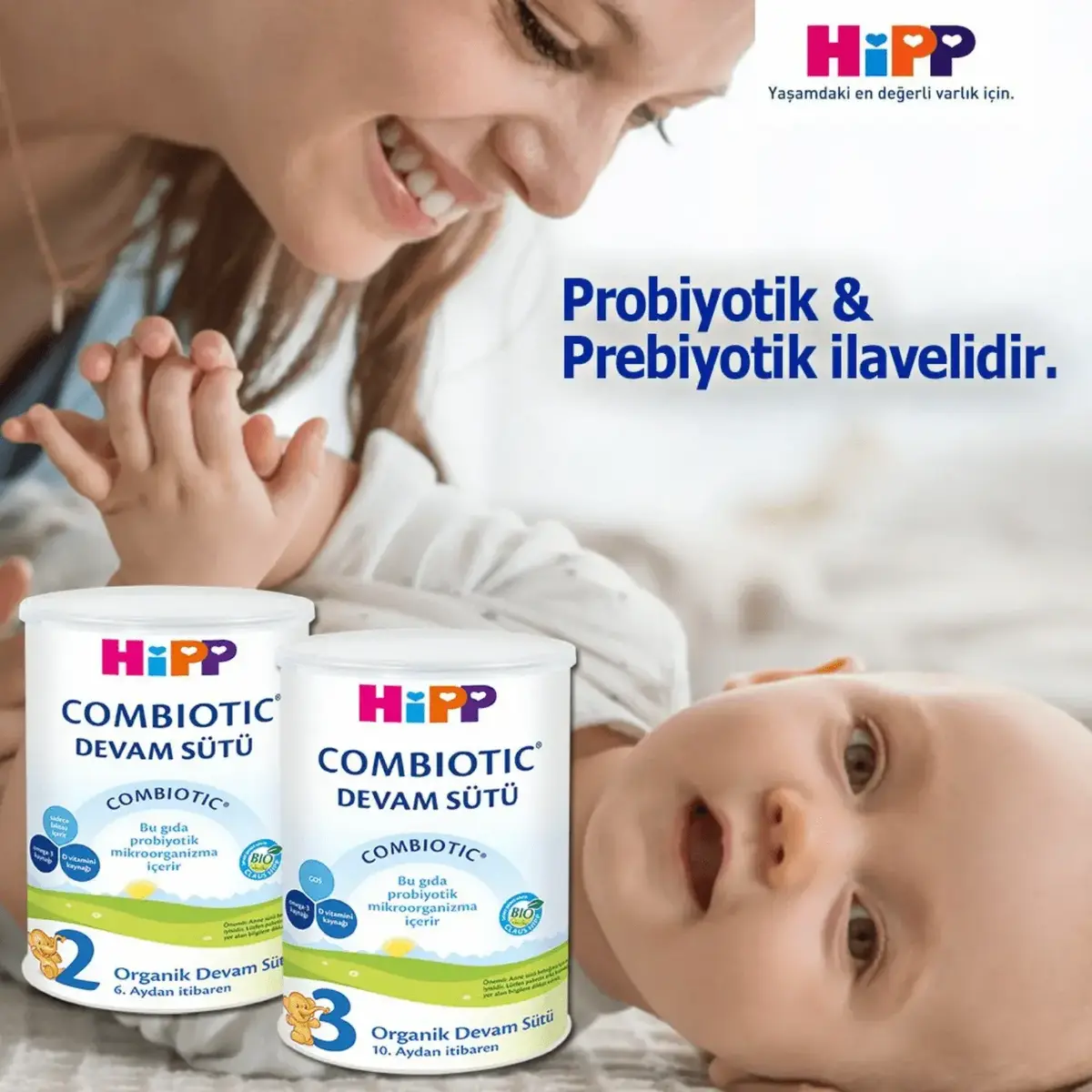 Hipp 3 Organik Combiotic Devam Sütü 350 gr x2