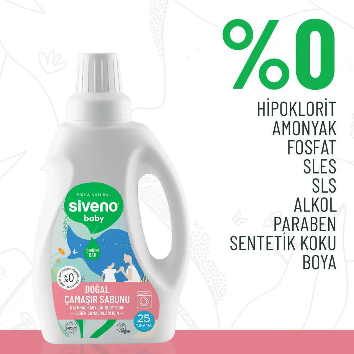 Siveno Baby Doğal Çamaşır Sabunu 750 ml