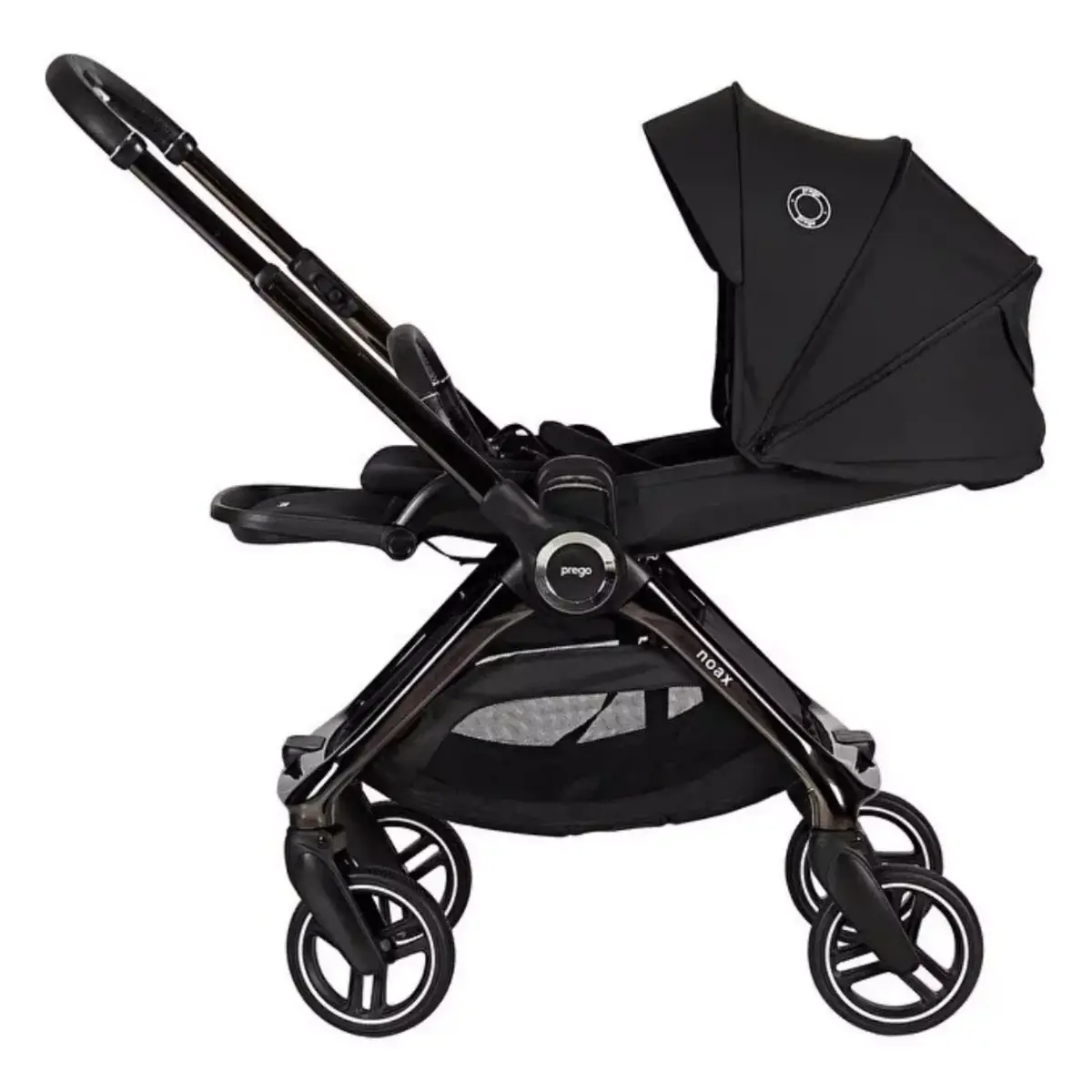 Prego 2440 Noax Zenofix Travel Sistem Bebek Arabası Siyah