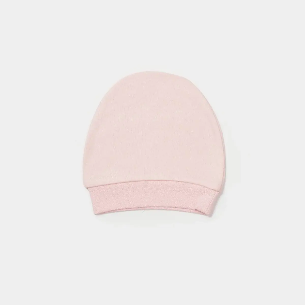 Bibaby Organik Şapka 2li The Flowers Ekru - Pembe