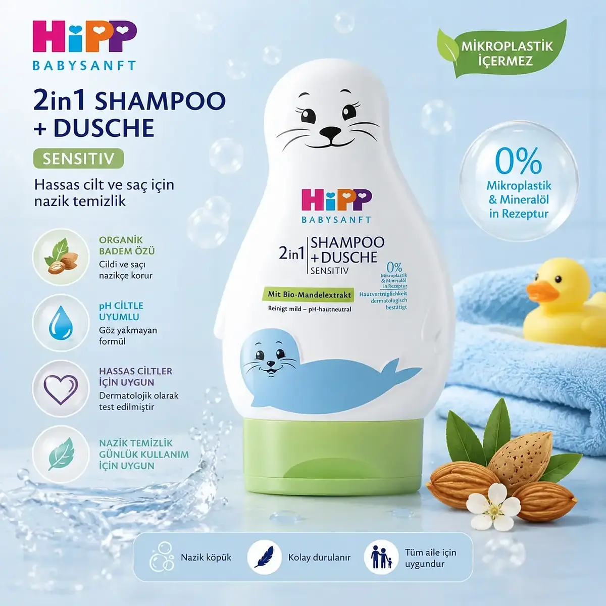Hipp Babysanft Çocuk Şampuanı 200 ml