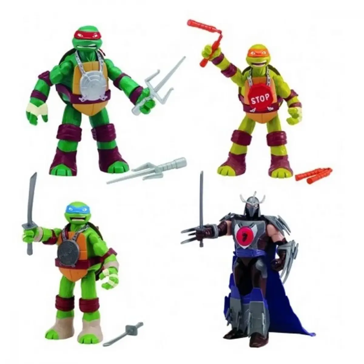 Ninja Turtles Sesli Dövüşen Figürler