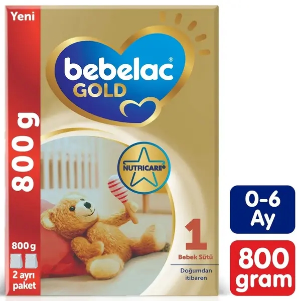 Bebelac Gold 1 Devam Sütü 800 gr