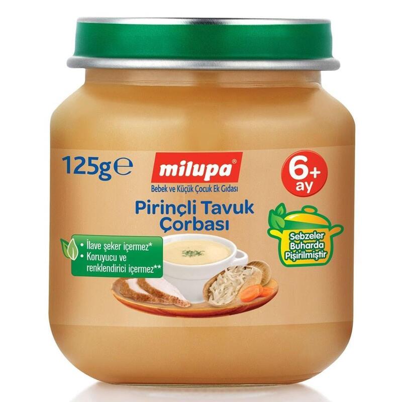 Milupa Pirinçli Tavuk Çorbası 125 gr