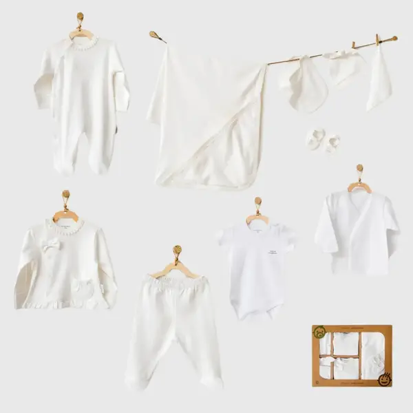 Andy Wawa Hastane Çıkışı 10lu Natura Wawa Organic Gots Ekru