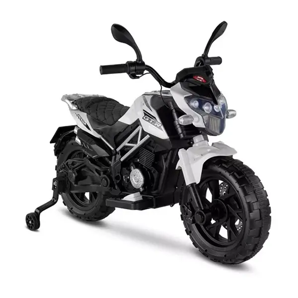 Babyhope 447 Motocross Akülü Motor 12V Beyaz