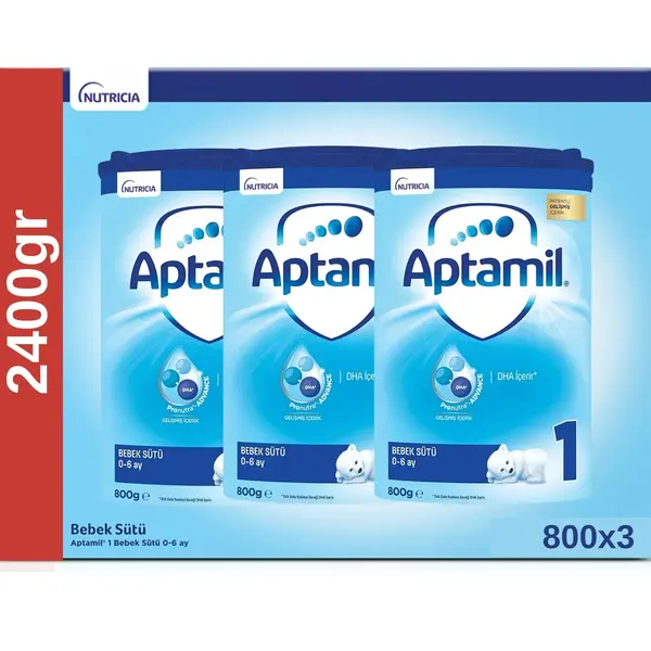 Aptamil 1 Devam Sütü 800 Gr x3