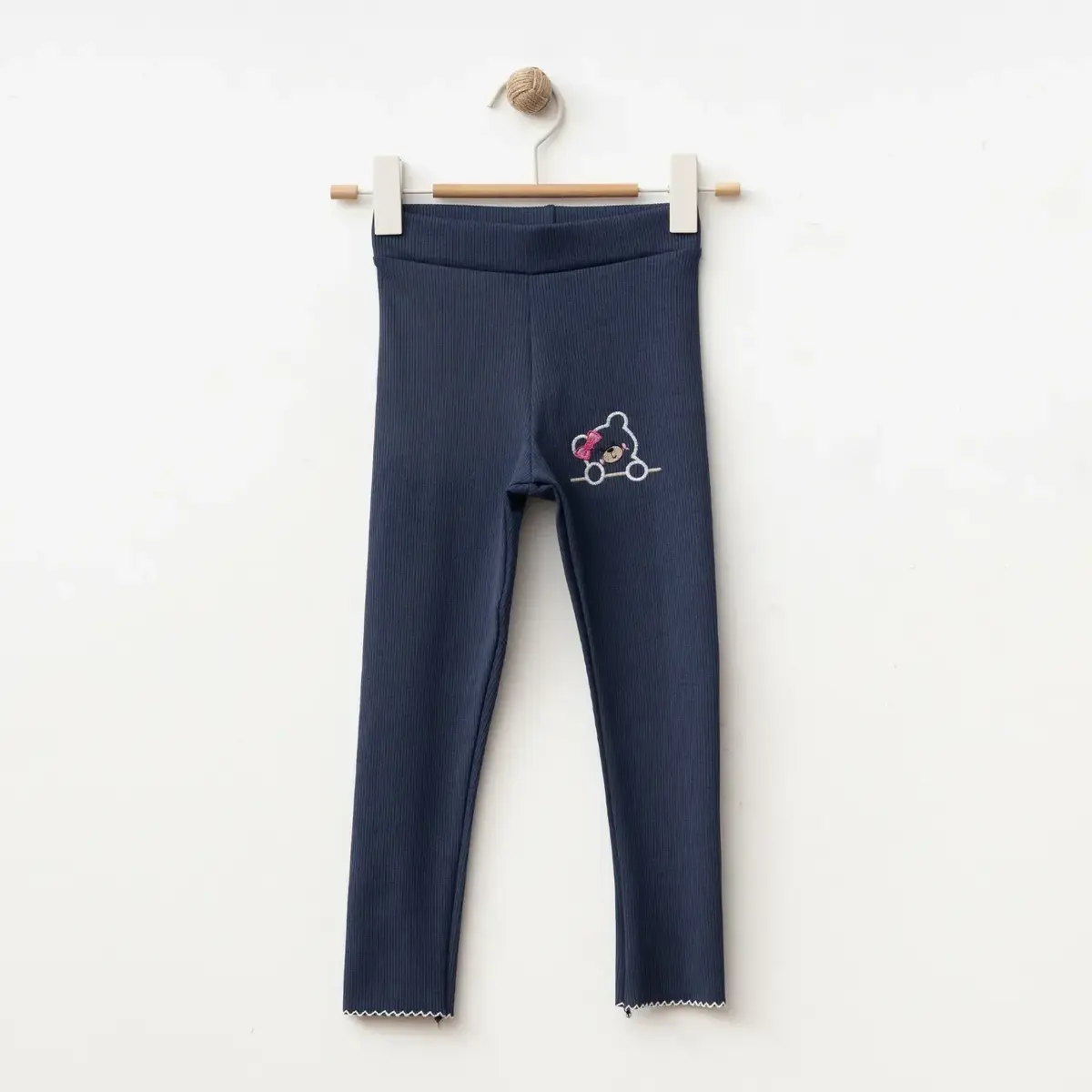 Winimo Tayt Fitilli Ayıcık Nakışlı Lacivert